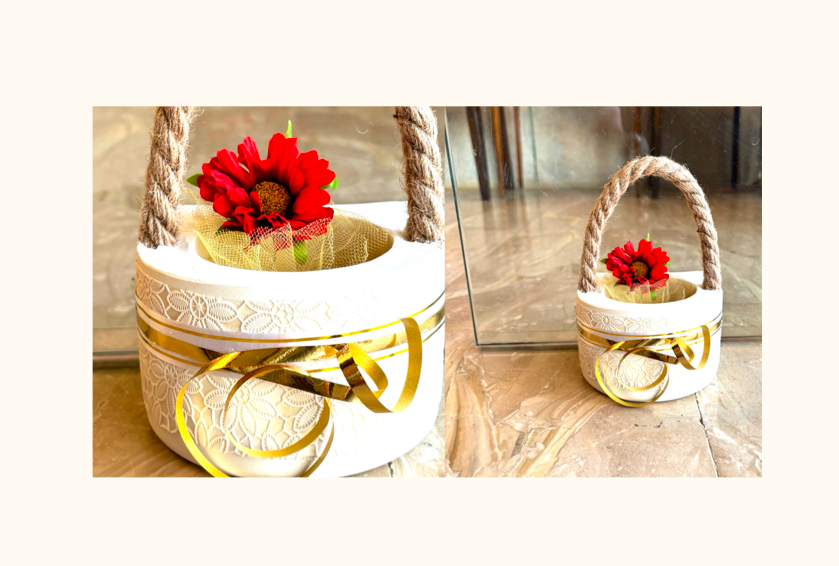 Doorstopper with herbal sachet